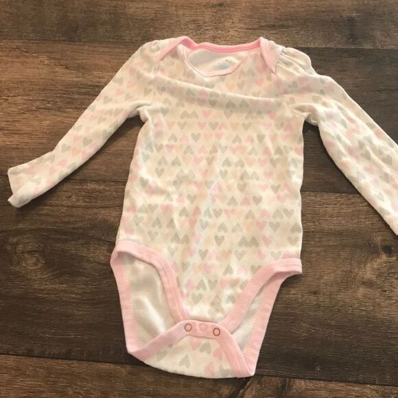 Bundle Three Girls Onesies 12 Months - Picture 3 of 14